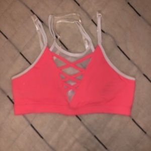 COPY - Peach bombshell sportwear bra top size lar…